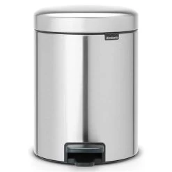 Brabantia - Newicon Pedal Bin 5L Matt Steel