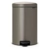 Brabantia - Newicon Pedal Bin 20L Platinum 2 Brabantia - Newicon Pedal Bin 20L Platinum -Brabantia 153939 Large