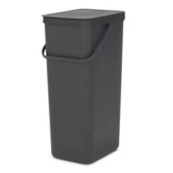 Brabantia - Sort & Go Waste Bin Grey 40L
