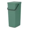Brabantia - Sort & Go Waste Bin Green 40L 1 Brabantia - Sort & Go Waste Bin Green 40L -Brabantia 157628 Large