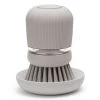 Brabantia - Soap Dispensing Dish Brush Mid Grey 1 Brabantia - Soap Dispensing Dish Brush Mid Grey -Brabantia 157653 Large