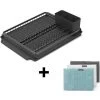 Brabantia - Dish Drying Rack & Microfibre Cleaning Pads 2 Brabantia - Dish Drying Rack & Microfibre Cleaning Pads -Brabantia 168741 Large