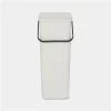 Brabantia - Sort & Go Waste Bin Light Grey 40L -Brabantia 196584 Large