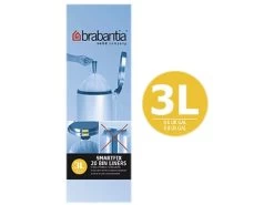Brabantia - Pedal Bin Plastic Liners A 20pk 3L