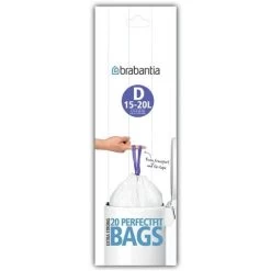 Brabantia - PerfectFit Bin Liners D 20pk 20L