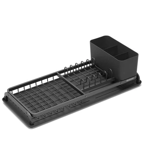 Brabantia - Compact Dish Drying Rack Dark Grey 3 Brabantia - Compact Dish Drying Rack Dark Grey
