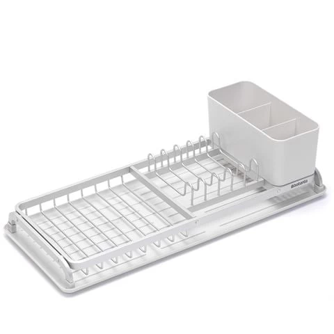 Brabantia - Compact Dish Drying Rack Light Grey 3 Brabantia - Compact Dish Drying Rack Light Grey