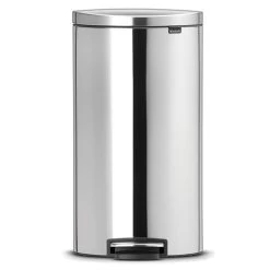 Brabantia - Flatback Bin 30L Fingerprint Proof Matt Steel