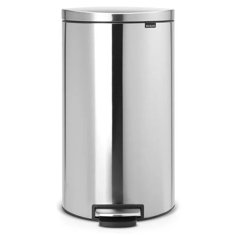 Brabantia - Flatback Bin 40L Fingerprint Proof Matt Steel 3 Brabantia - Flatback Bin 40L Fingerprint Proof Matt Steel