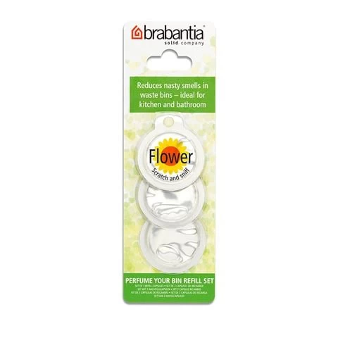 Brabantia - Flower Bin Perfume Capsule Set 3pce 3 Brabantia - Flower Bin Perfume Capsule Set 3pce