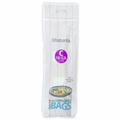 Brabantia - PerfectFit Compostable Bin Liners C 10pk 10-12L