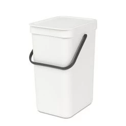 Brabantia - Sort & Go Waste Bin White 12L