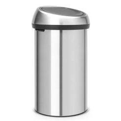 Brabantia - Touch Bin Fingerprint Proof Matt Steel 60L