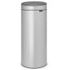 Brabantia - Touch Bin Metallic Grey 30L -Brabantia 579142 Large