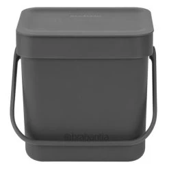 Brabantia - Sort & Go Waste Bin Grey 3L