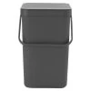 Brabantia - Sort & Go Waste Bin Grey 25L -Brabantia 588847 Large