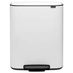 Brabantia - BO Pedal Bin 2x30L White