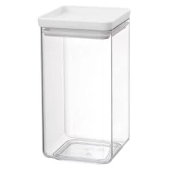 Brabantia - Stackable Square Canister Light Grey 1.6L