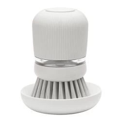 Brabantia - Soap Dispensing Dish Brush Light Grey