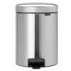 Brabantia - NewIcon Pedal Bin Recycle 2x2L Matt Steel 2 Brabantia - NewIcon Pedal Bin Recycle 2x2L Matt Steel -Brabantia 588884 Large