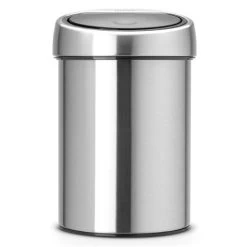 Brabantia - Touch Bin Fingerprint Proof Matt Steel 3L