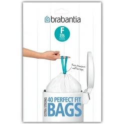 Brabantia - Pedal Bin Slim Bin Liners F 20L 40pk
