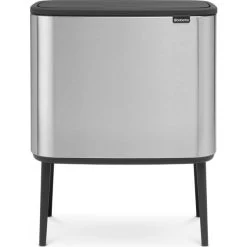 Brabantia BO Touch Bin With 3 Inner Bucket 33L