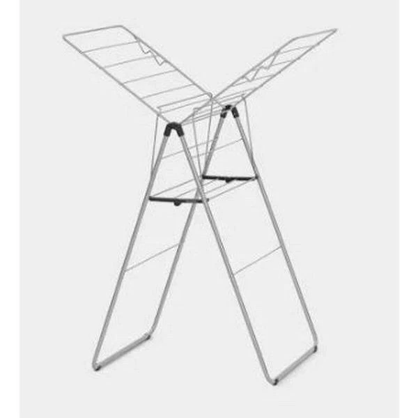 Brabantia Foldable Grey Laundry Airer, 15M 2 Brabantia Foldable Grey Laundry Airer, 15M