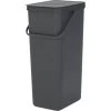 Brabantia Sort And Go 40L Waste Bin 1 Brabantia Sort And Go 40L Waste Bin -Brabantia Brabantia Sort and Go 40L Waste Bin